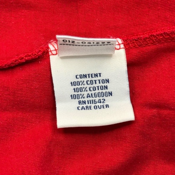 COOGI Australia Graphic T-Shirt‎ Mens Large Embroidered Red Short Sleeve - Picture 5 of 7